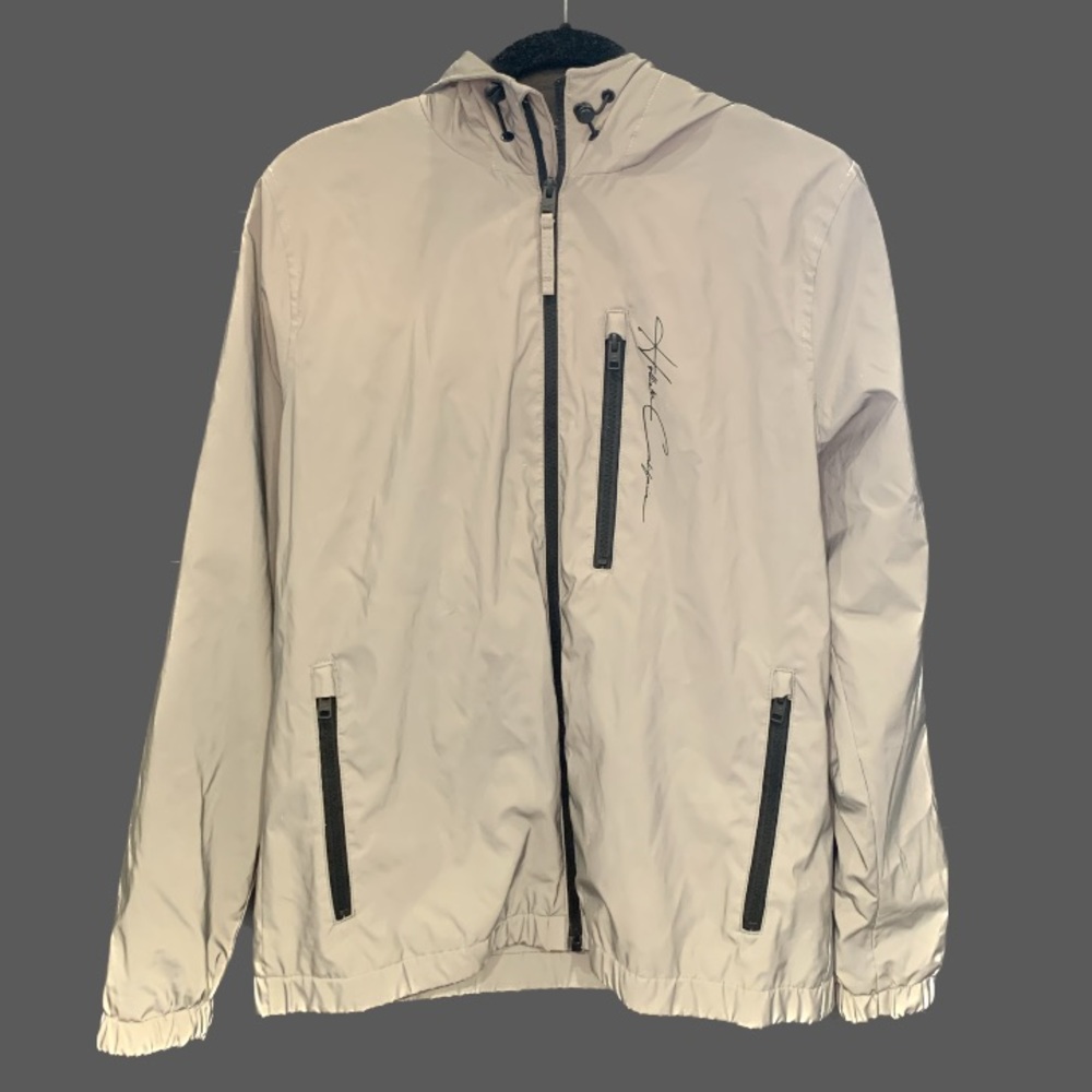 Hollister men’s reflective gray jacket